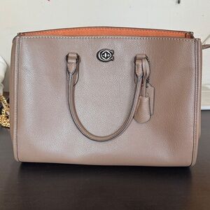 Coach Leather Crossbody Bag